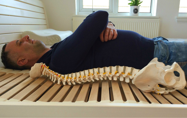 Click here to read about our BackCare Bed-System which provides perfect spine and lower back support